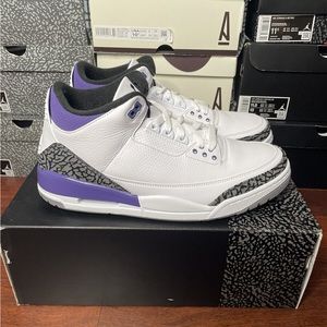 Jordan 3 dark iris